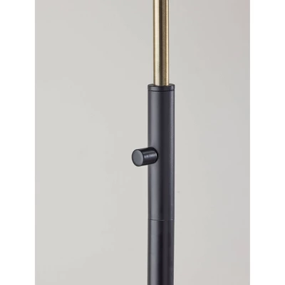 Patrick Floor Lamp Black - Adesso - Image 5