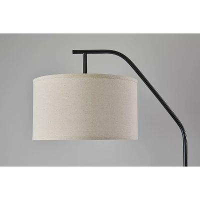 Max Floor Lamp Black - Adesso - Image 2