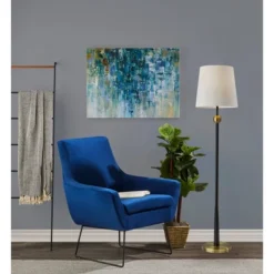 Francis Floor Lamp Black - Adesso