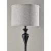 Caleb Floor Lamp Black - Adesso