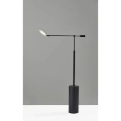 Grover Floor Lamp (Includes LED Light Bulb) Black - Adesso