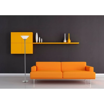 Aries Floor Lamp Gray - Adesso - Image 2