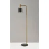 61" Emmett Floor Lamp Black - Adesso