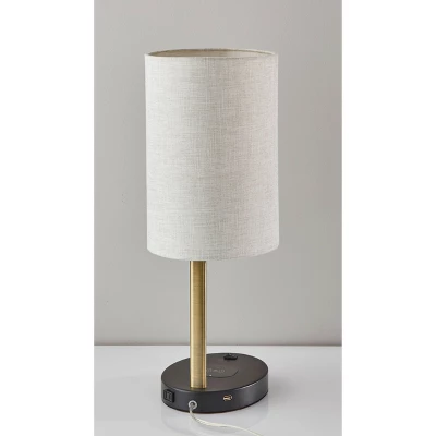 Curtis AdessoCharge Wireless Charging Table Lamp Black/Brass - Adesso - Image 5