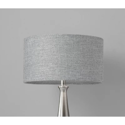 Linda Table Lamp Brushed Steel - Adesso - Image 4