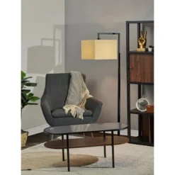 Richard Floor Lamp Black - Adesso