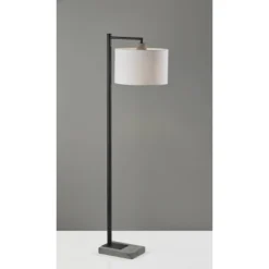 Devin Floor Lamp Black - Adesso