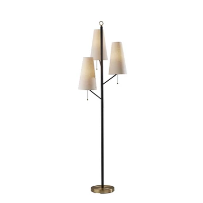 Daniel Floor Lamp Black - Adesso