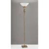 71" Murphy Torchiere Brass - Adesso