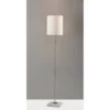 62" Fiona Floor Lamp Steel - Adesso
