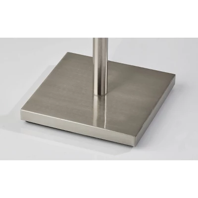 Estelle Floor Lamp Brushed Steel - Adesso - Image 2
