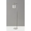 61" Emmett Floor Lamp White - Adesso
