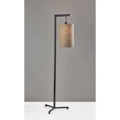 Reggie Floor Lamp Black - Adesso