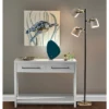 Casey Tree Lamp Black/White/Brass - Adesso